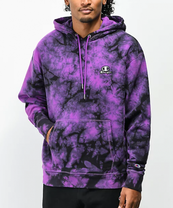Hoodie dengan Nuansa Violet